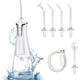 thumbnail image 1 of Hilo Dental de Agua para Dientes, Irrigador Oral Inalámbrico Recargable, 4 Modos de Limpieza Dental, Portátil e Impermeable IPX6, para Uso en Casa o Viajes - Color Blanco, 1 of 5