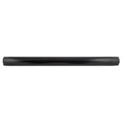 AP Products 013-939B Table Leg  27-1/2 Inch Length; Tubular; Black; Pedestal Table Leg With Tapered Ends; Without Base