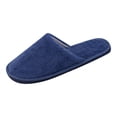 thumbnail image 2 of Indoor House Slippers for Women Men Lightweight Cotton Home Slippers Cozy Soft Bedroom Shoes Couple Travel Portable Slippers Non Slip Floor Warm Slippers, 2 of 4