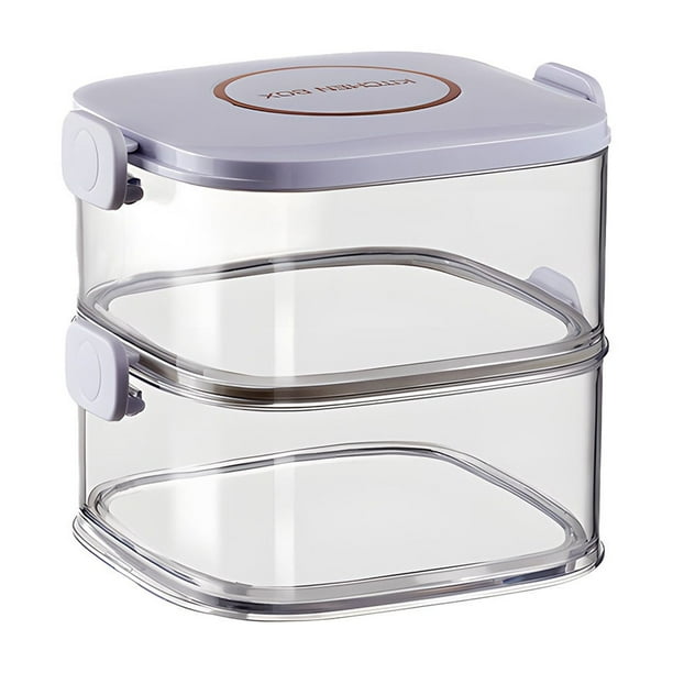 Yhmxh Utensilios de cocina Organizador de especias para cocina, hogar, caja de almacenamiento de pimienta, frasco sellado, condimentos, condimentos, tarro de condimentos Muebles para cocina