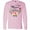 AD-Pink, variant on Inktastic Blessed to Be a Nana with Flowers Long Sleeve T-Shirt