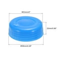 thumbnail image 2 of Uxcell 55mm Non Spill Bottle Caps, Drinking Water Bottle Screw Cap with Rubber Ring 5Pack, 2 of 5