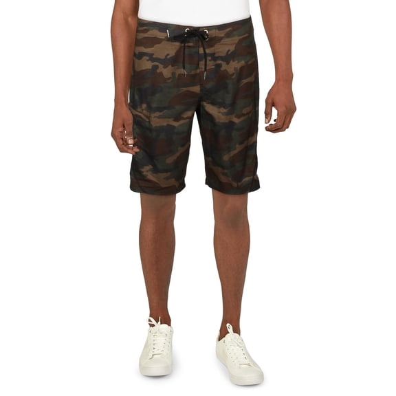 O'Neill Mens Hyperfreak S-Seam Camo Below The Knee Swim Trunks