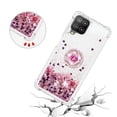 thumbnail image 5 of Funda para Samsung Galaxy A22 4G con Brillo Líquido Flotante, Purpurina, Parachoques y Anillo Giratorio Soporte, 5 of 5