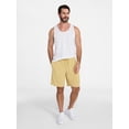 thumbnail image 2 of Athletic Works Men's and Big Men's Active Mesh Shorts, 9" Inseam, Sizes XS-5XL, 2 of 5