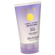 Alba Botanica Organic Lavender SPF 30 Sunscreen, 4 oz