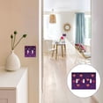 thumbnail image 7 of Yayeee Toggle Light Switch Wall Plate 3-Gang 6.37"x4.48" Decorative Outlet Cover, Love in The Clouds, 7 of 7