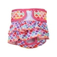 thumbnail image 2 of Pet Sanitary Pant High Absorbency Leak-Proof Fastener Tape Fixing Breathable Puppy Diapers for Female Dogs Purple XS, 2 of 13