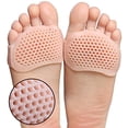 thumbnail image 4 of 6 Pairs Gel Foot Pads for High Heel Insoles, Ball of Foot Cushion for Women Foot Pain Relief, 4 of 7