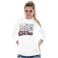 thumbnail image 3 of Christmas Greetings From North Pole Long Sleeve TShirt Men Women Brisco Brands S, 3 of 6