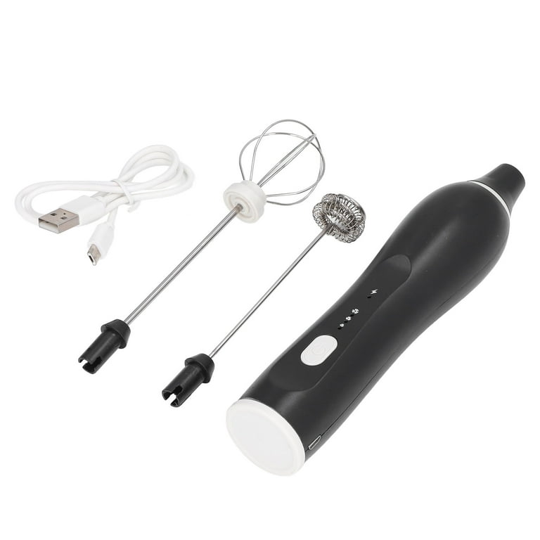 Electric Eggbeater, 3 Speed Electric Handheld Mixer USB Rechargeable Low  Noise Immersion Hand Blender Kitchen Utensils