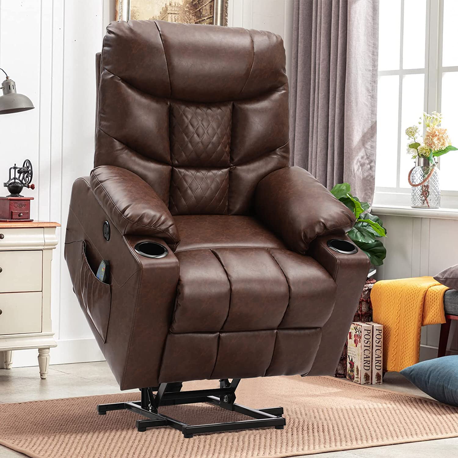 IPKIG Power Lift Recliner Chairs for Elderly with Massage & Heating ...