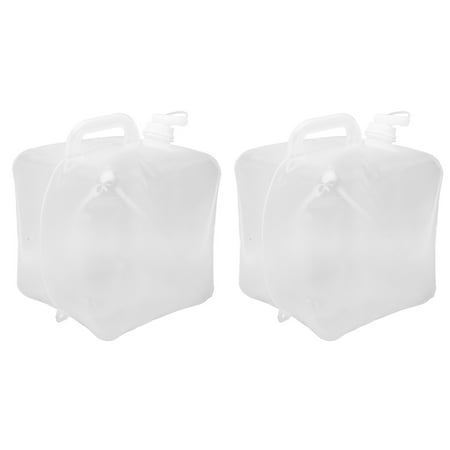 

Foldable Plastic Storage Jug LDPE Space Saving Reusable Collapsible Water Container No Seam Leakage For Laboratories For Traveling