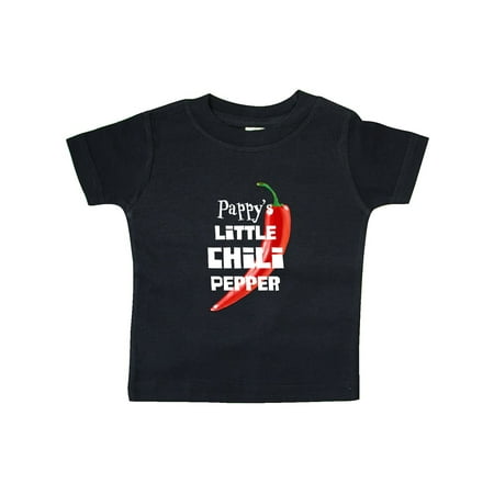

Inktastic Pappy s Little Chili Pepper Gift Baby Boy or Baby Girl T-Shirt