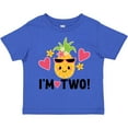 thumbnail image 3 of Inktastic 2nd Birthday Pineapple Girls Hawaiian Girls Toddler T-Shirt, 3 of 5