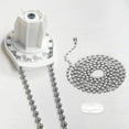 thumbnail image 5 of 100pcs Ball Chain Connectors Silver Replacement Ball Chain Clip Connectors For Vertical Shades Ball Chain Connectors For Ball Chains Necklaces Bracele, 5 of 5