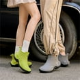 thumbnail image 5 of LIJCC Unisex Rain Boots Water Shoes Couples' Same Style Low Top Rubber Shoes Casual Fashion Outdoor Work Fishing Car Wash Kitchen Non Slip Overshoes Rain Boots, 5 of 5