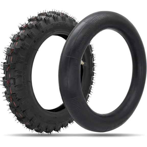 2.50 - 10" Tire & Inner Tube for Honda CRF50F XR50R 2.50x10 2.5-10 Dirt Pit Bike