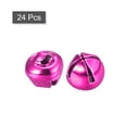 thumbnail image 3 of 8mm Jingle Bells Craft Bells Carbon Steel Electroplating Rose Red 24 Pack, 3 of 5