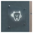 thumbnail image 1 of Letrero De Neón Con Forma Diente, Cara Sonriente Y Pulgares Arriba, Ideal Para La Decoración Oficina Del Dentista, 38cmx40cm, 1 of 2