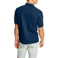 thumbnail image 3 of Hanes Men's & Big Men's EcoSmart Pocket Polo Shirt, 2-Pack, Sizes S-4XL, 3 of 7