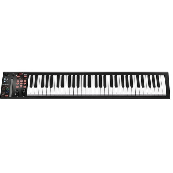 Teclado controlador MIDI USB Icon 61 teclas negro