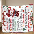 thumbnail image 3 of Personalized To My Granddaughter Quilt/Single Layer Fleece Blanket - Gift Idea, 3 of 8