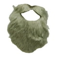 thumbnail image 2 of Accesorios de disfraz Yuyangstore barba falsa bigote adulto gris, 2 of 8