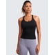 thumbnail image 2 of Musculosa CRZ YOGA Sin Costuras con Sostén Incorporado Negra Talle L, 2 of 5