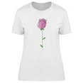 thumbnail image 1 of Watercolor Rose T-Shirt Women -Image by Shutterstock, Female 3X-Large, 1 of 2
