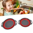 thumbnail image 4 of Cesta de Lavado de Frutas Y Verduras ANGGREK Cesta Colador Plegable Suave Antienvejecimiento, 4 of 8