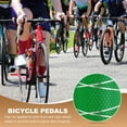 thumbnail image 4 of Uxcell 2 Pack Aluminum Alloy Bike Pegs Anti-Skid Fit 3/8 inch with Thin Line Green, 4 of 7
