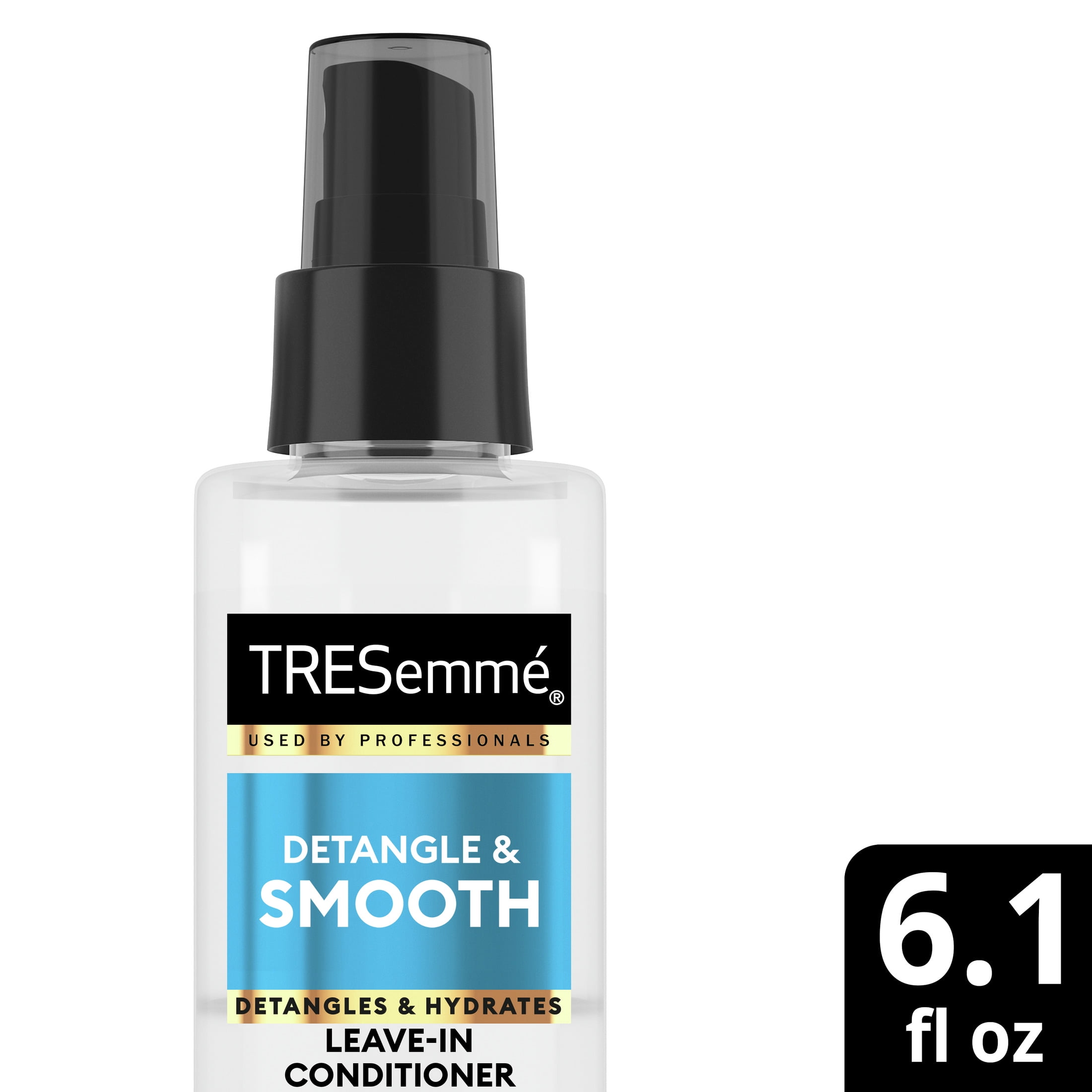 (6 pack) Tresemme Pro Pure Leave-in Conditioner Detangle and Smooth, 6.1oz