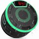 thumbnail image 1 of wonima11 Bluetooth Speakers, IPX7 Waterproof Shower Speaker, Portable Speaker with LED Display, FM Radio, Suction Cup, Light Show, Built-in Mic, Best Gifts for Pool Beach Home Party Travel Outdoors, 1 of 1