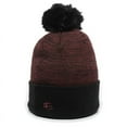 thumbnail image 2 of Outdoor Cap PWC-100 Heathered Acrylic Knit-Maroon/Black, 2 of 4