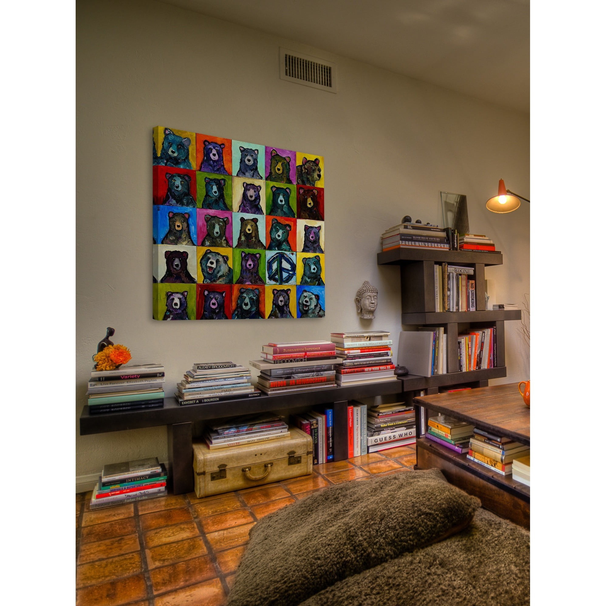 Marmont Hill "Da Bears" by Tori Campisi Painting Print on Canvas