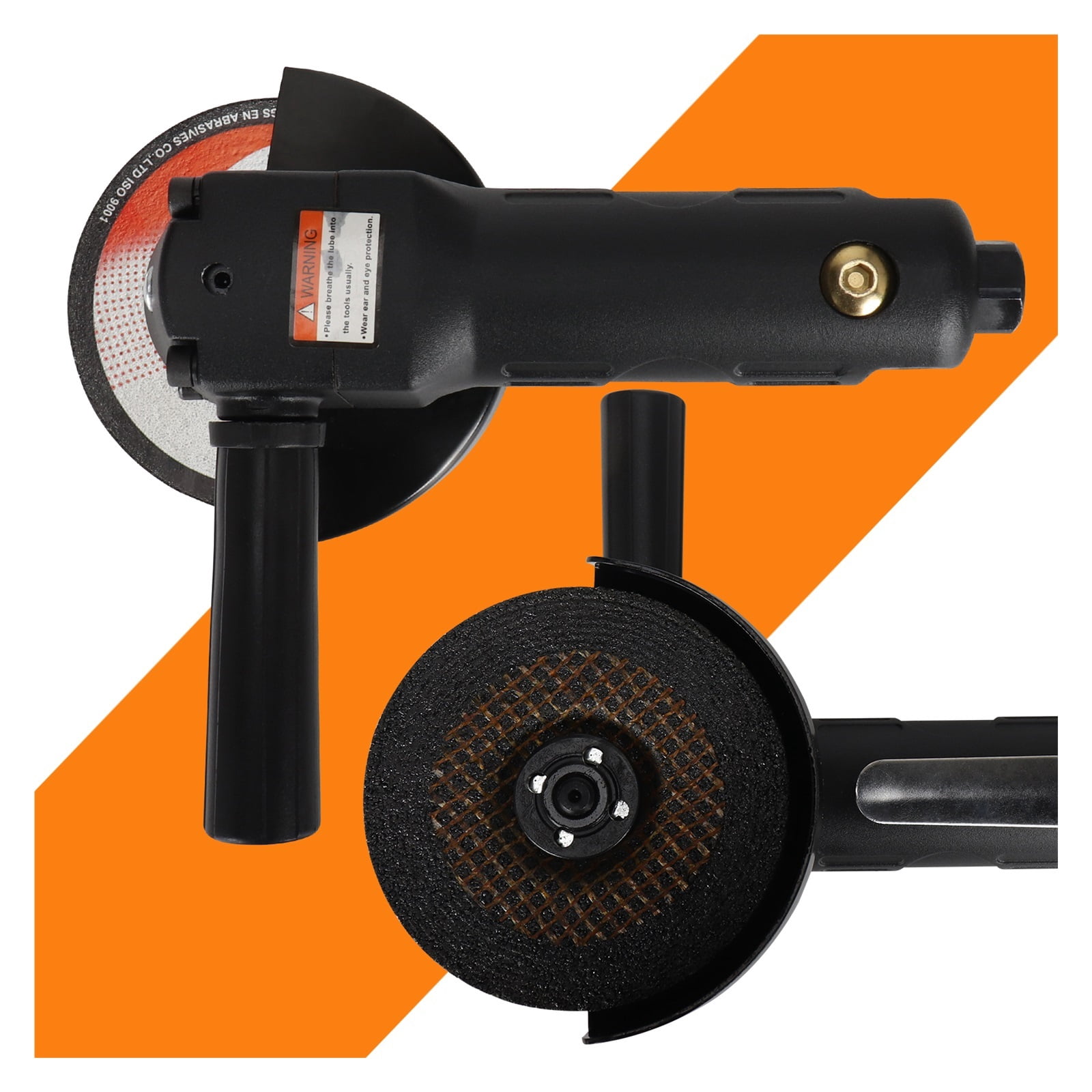 High Speed Air Grinder 4 Inch Pneumatic Angle Grinder For Metal Woodworking Cutting Polishing Multifunctional Pneumatic Tool