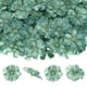 thumbnail image 1 of Uxcell 100 Paquete Cabezas de Flores Artificiales Cabeza de Ciruelo de Seda Falsa Verde Oscuro, 1 of 7