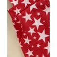 thumbnail image 6 of Bagilaanoe 4th of July Jumpsuit Shorts for Toddler Baby Girl Sleeveless Stars Romper Denim Overalls 6M 12M 18M 24M 3T 4T 5T 6T Kids Short Pants Independence Day Clothes, 6 of 7