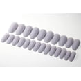 thumbnail image 1 of 24pcs Ballerina False Nails Fake Coffin Long Tips 12 Sizes with Glue (Matte Light Grey), 1 of 6