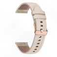 thumbnail image 1 of Leather Replacement Band for Garmin Venu Sq Series 20mm Rose Gold Buckle Strap, 1 of 4