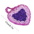 thumbnail image 3 of SHENGXINY Valentines Day Gifts Clearance 24 Pcs Blush/Rose Gold Scented Rose Soap Party Favors With Gift Box And Ribbon Purple, 3 of 3