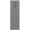 thumbnail image 5 of Ekena Millwork 18"W x 41"H True Fit PVC San Miguel Mission Style Fixed Mount Shutters, Ocean Swell (Per Pair - Hardware Not Included), 5 of 9