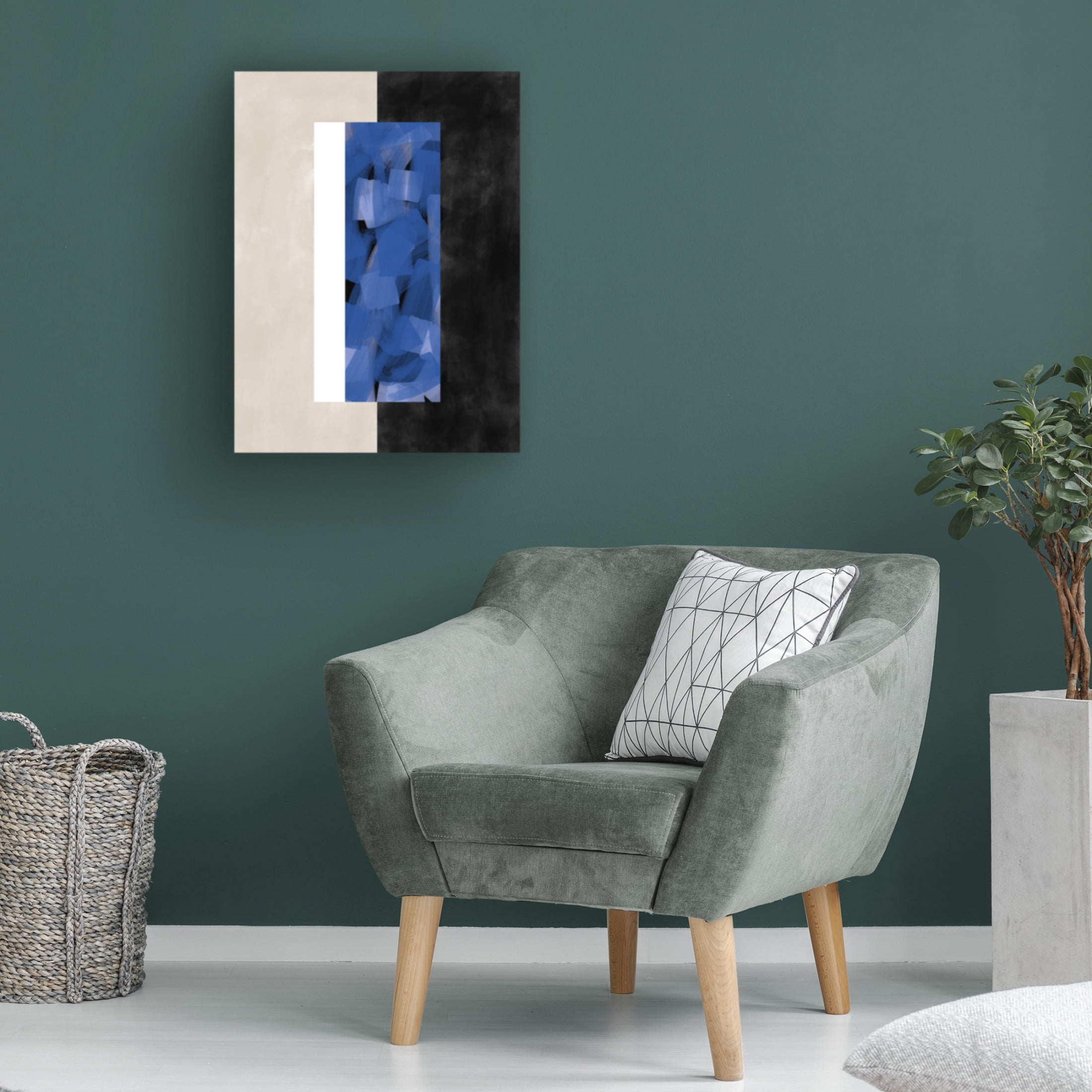 Trademark Fine Art Elena Ristova Indigo33 Canvas Wall Art