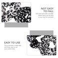 thumbnail image 4 of Miangastore 2pcs Leopard Scrunchie Elastic Hair Ties Durable Rubber for Girls Party Use, 4 of 8