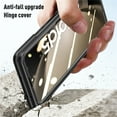 thumbnail image 5 of Compatible with Samsung Galaxy Z Fold 5 Case, Magnetic Hinge Protection Screen Protector Adjustable Kickstand Thin and Slim Stand Cover for Samsung Galaxy Z Fold 5 5G 2023, HD Black, 5 of 8