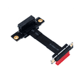 thumbnail image 4 of PCIE X1 Câble Riser Double Angle Droit PCIE 3.0 X1 à X1 Câble Rallonge 8Gbps PCI 1X Riser Carte Ruban Riser Rallonge, 4 of 6