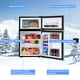 thumbnail image 3 of Refrigerador COSTWAY Compact de 3.2 pies cúbicos con congelador, color gris, 3 of 9