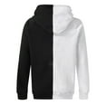 thumbnail image 6 of TOWED22 Mens Hoodies Sweatshirts Long Sleeve Fashion Pullover Hoodie with Pocket(White,XL), 6 of 7