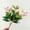 Pink, variant on 5 PCS Artificial Impatiens Flowers Silk Flowers Greenery Faux Impatiens Bushes Outdoors Indoor Patio Lawn Garden Pot Hanging Basket Porch Decor